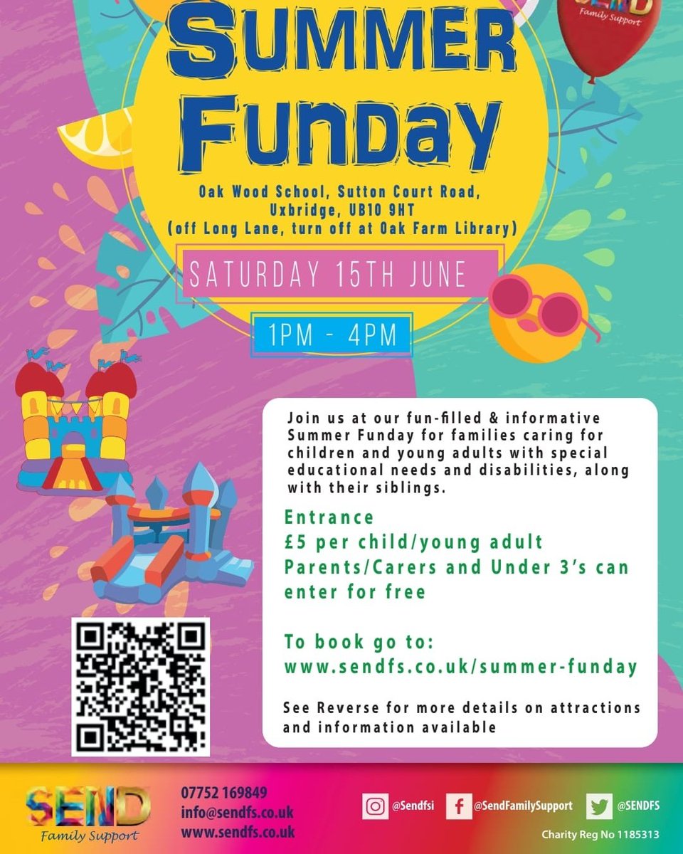 SEND family support and fun day #hillingdon #hillingdonpcf #send #sen