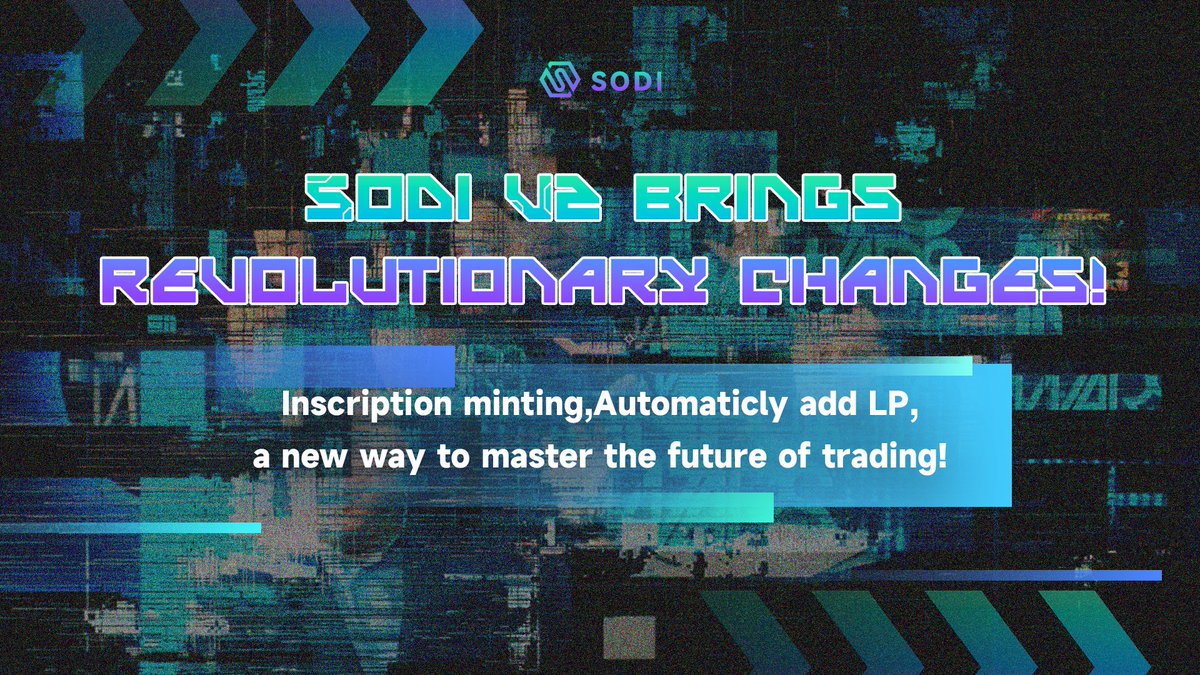 Sodi_ai's tweet photo. If you're interested about Sodi V2, interact with this tweet!
🗨️🔄❤️
#Sodi #SodiV2 #Solana #testne https://t.co/U5BdVbwVtF