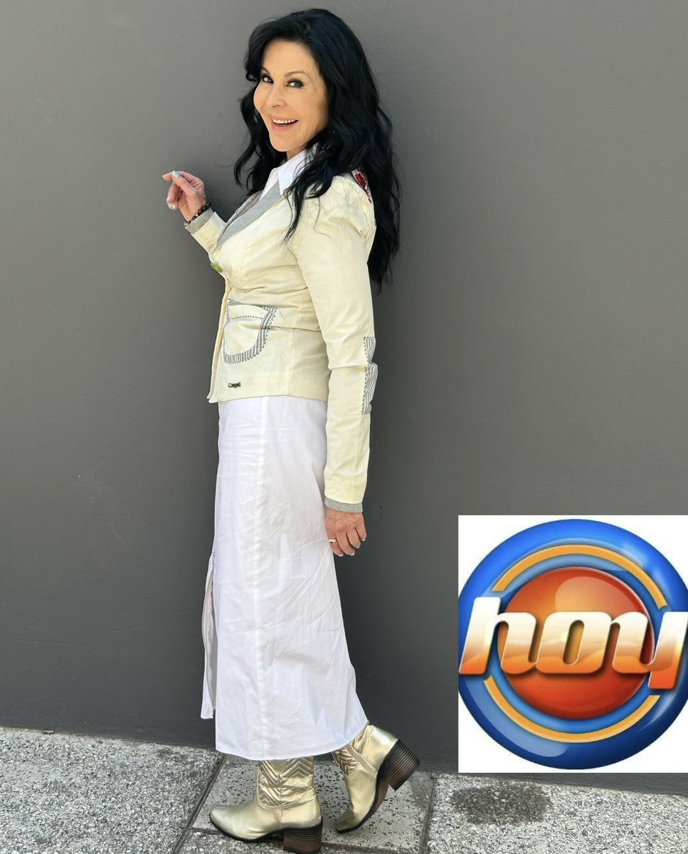 Hoy jueves 09:50 am @MariaConchita_A en vivo en el @programa_hoy … 📺 @Allpartsmove @GeneraMusica