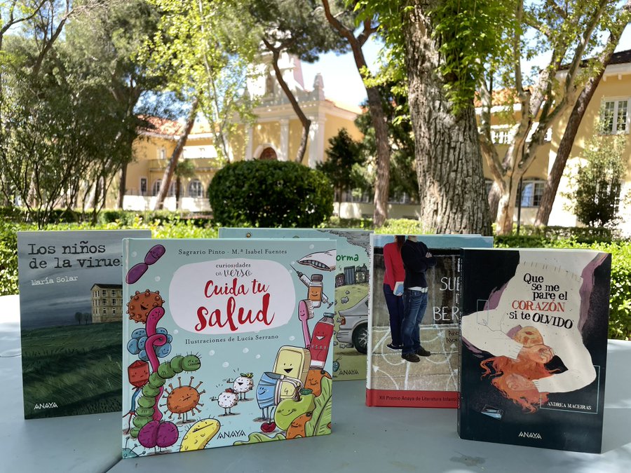 Ya disponibles para préstamo en la Biblioteca Nacional de Ciencias de la Salud #BNCS #ISCIII estos nuevos títulos de literatura infantil y juvenil sobre salud. Gracias!! @_AndreaMaceiras @MariaSolar2 @anayainfantil absysnet.isciii.es