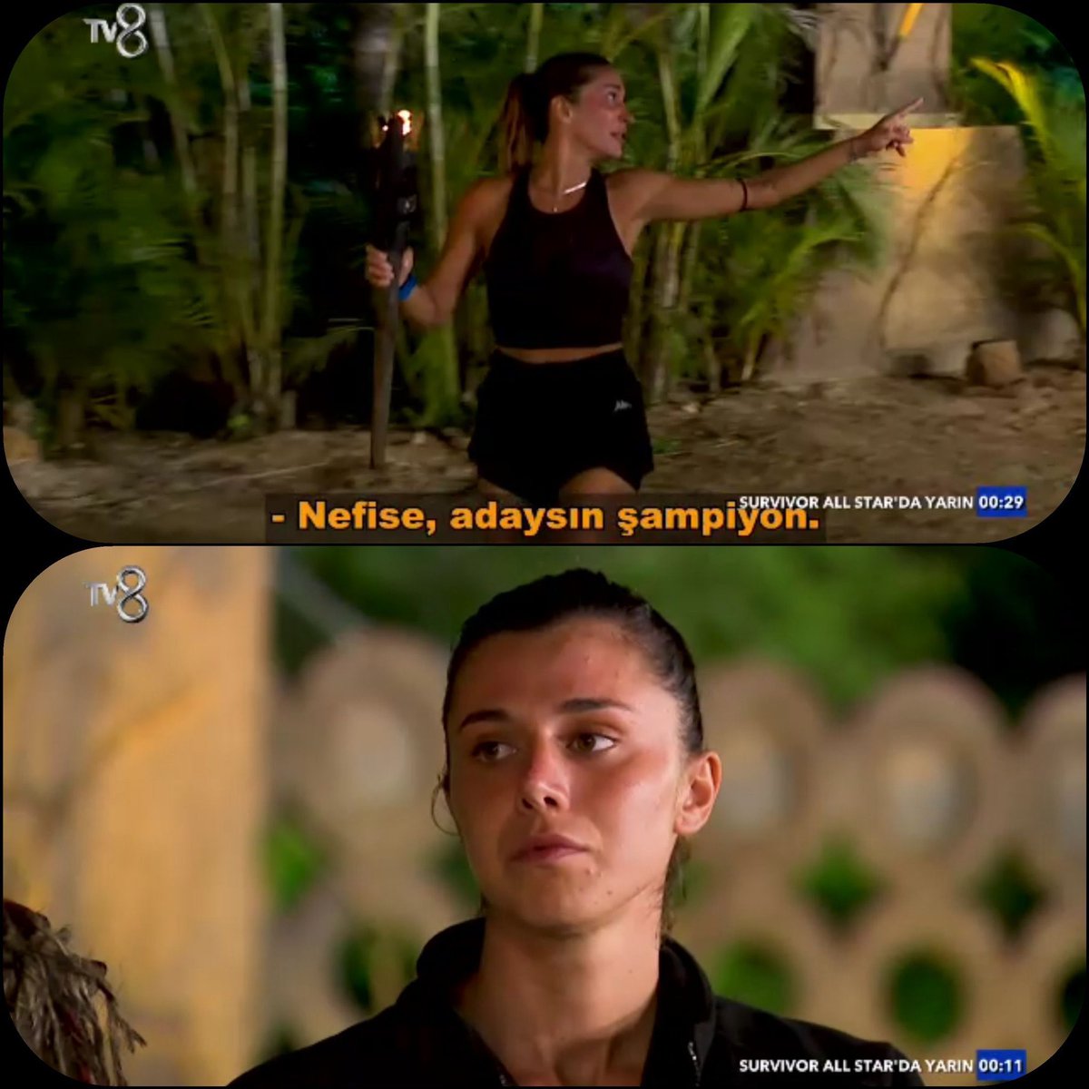 Biz her düelloya açığız Sen kendi ipini kendin çektin Berna giderken
Söylediğin sözler sıradan birine değil 👑Son Şampiyona👑

#Survivor #Survivor2024AllStar #Survivor2024
#SurvivorAllStar #Survivor46 
#Survivorallstar2024 #Survivor46