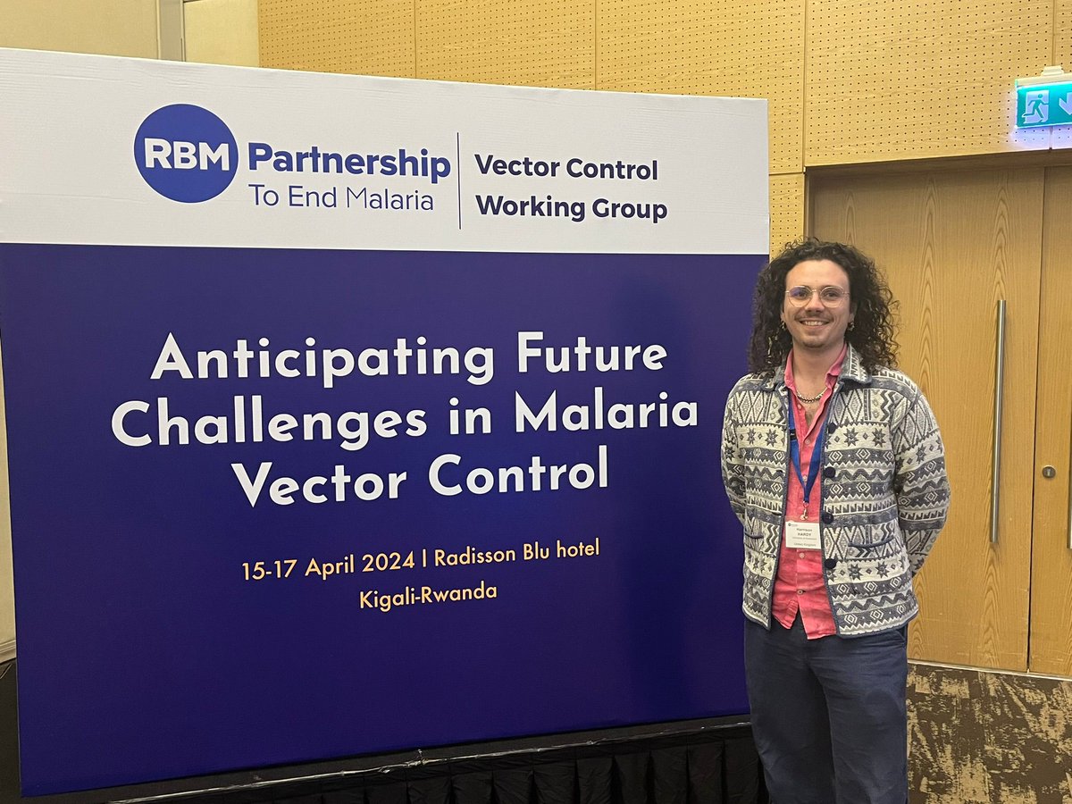 🦟 On #WorldMalariaDay, we celebrate @NRInstitute PhD student Harrison Hardy's impactful research!🌍Presenting at Roll Back Malaria's meeting in Rwanda, he sheds light on the link between rice cultivation & malaria transmission.🦟🌍 #ResearchImpact #MalariaAwareness @NRIPSociety