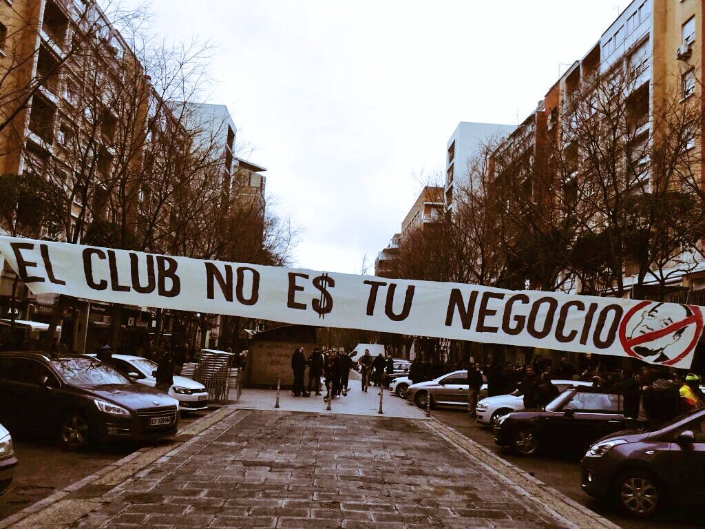 EL CLUB NO ES TU NEGOCIO!!! #FlorentinoDimisión