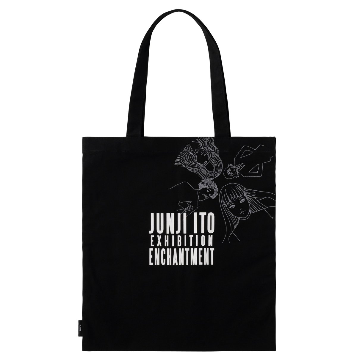 伊藤潤二展 誘惑 JUNJI ITO トートバッグ ブラックパラドクス