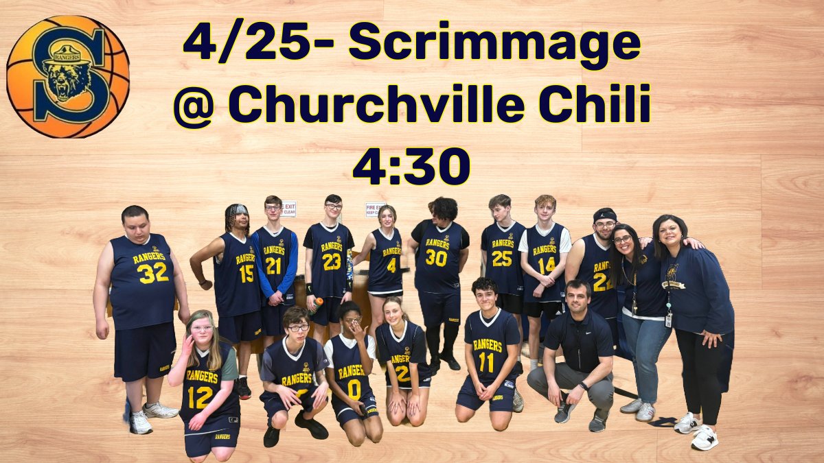 Rangers hit the road for our 2nd scrimmage Thursday, 4:30 at Churchville-Chili. Thank you @CCCSDathletics for hosting! @Ranger_Sports @sectionvunified @SpecOlympicsNY