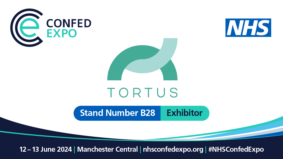 Pleased to welcome @tortus_AI to #NHSConfedExpo. TORTUS AI is an AI assistant for every clinician.