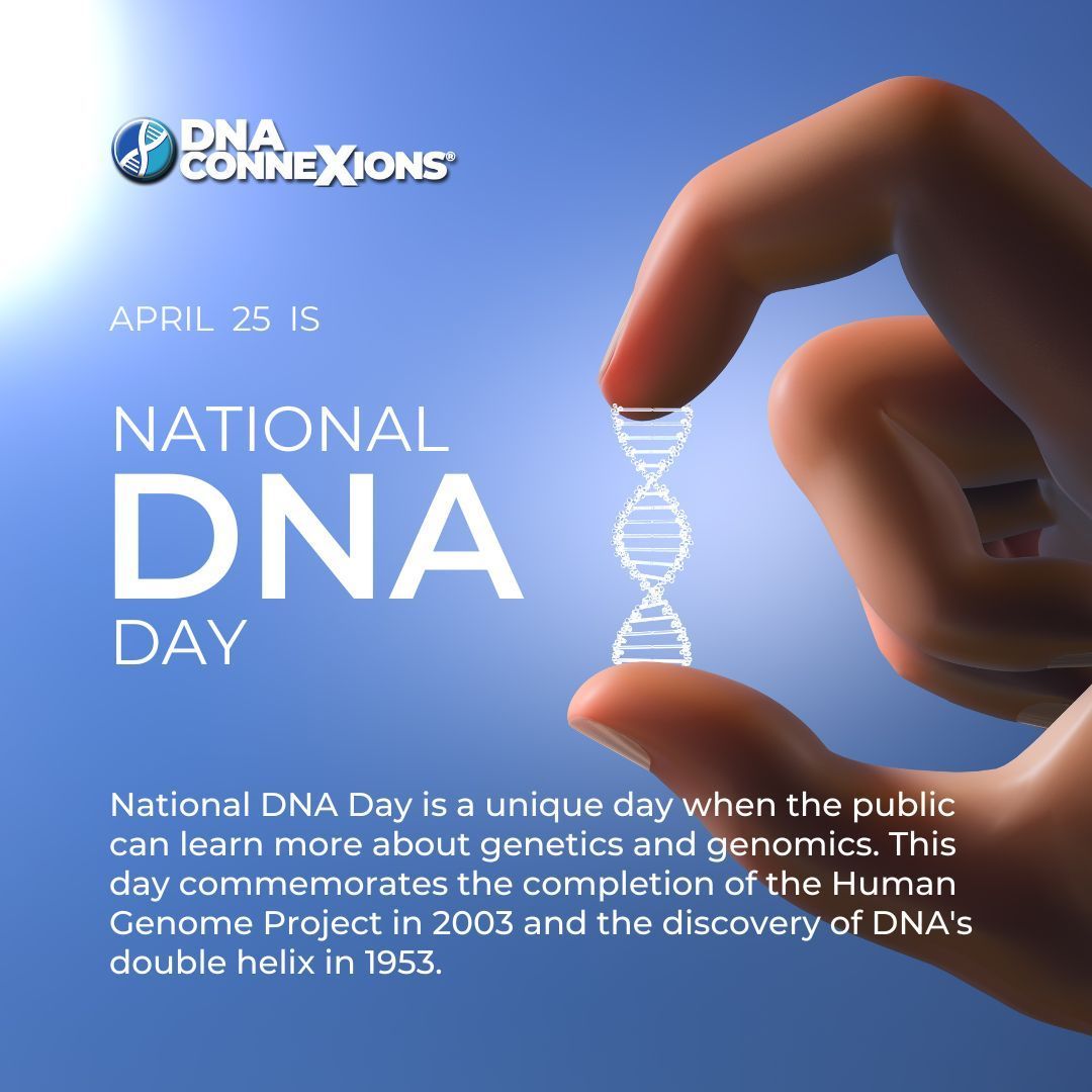 Happy NATIONAL DNA DAY! Visit us buff.ly/40EFJ5R to learn more about our tests. Use code S50DNA at checkout to receive $50 off any single test! Don't guess. Get the test. Early detection can mean a better response to treatment. #DNA #nationaldnaday #lyme