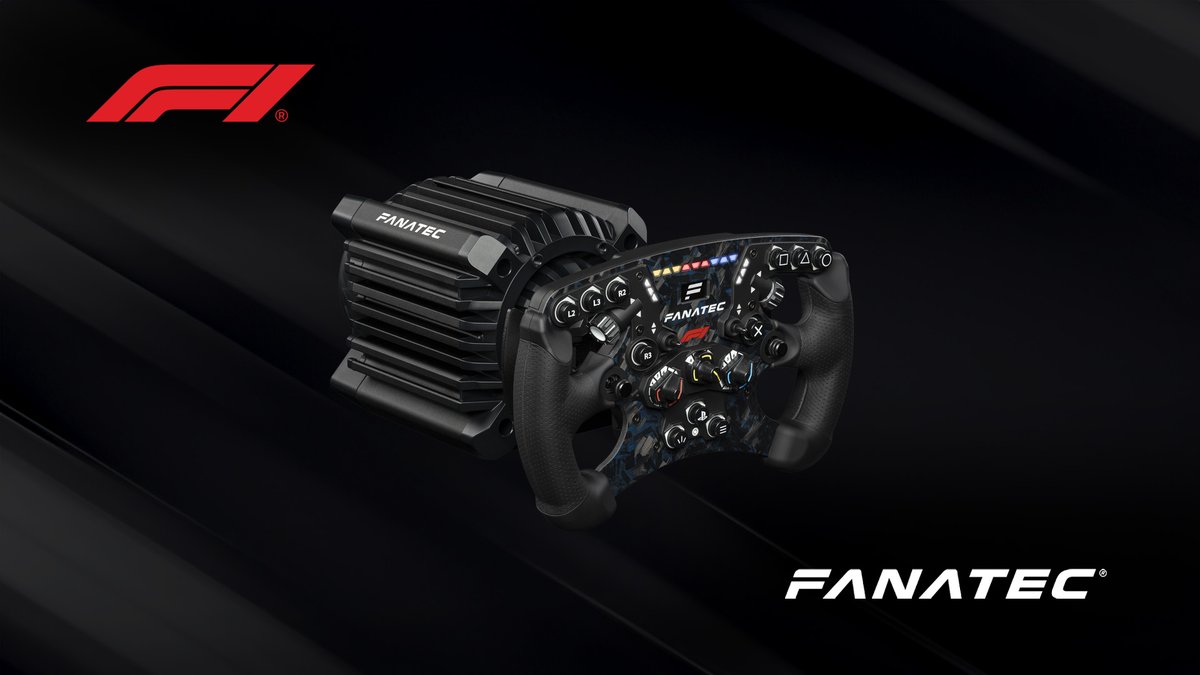 Fanatec and Formula 1® renew licensing partnership and continue as Official Provider of F1® Sim Racing with a new product launch, the ClubSport Racing Wheel F1®, available now! #linkinbio #F1 #Formula1 #fanatec #simracing #clubsport #directdrive #PS5 #PS4 #playstation