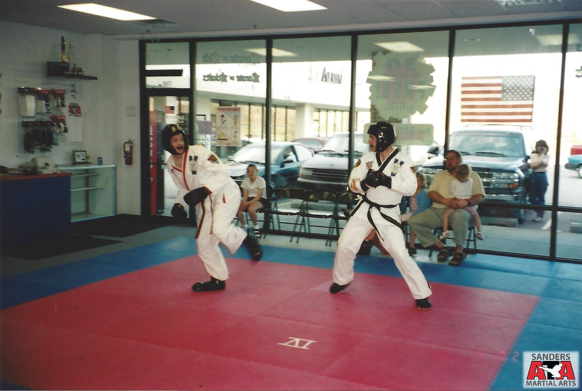 Throwback Thursdays
Testing - April 12-13 2002 (Part 2) 
#sandersata #ThrowbackThursdays #Taekwondo #Testing #BoardBreaks #sparring #BlackBelt #forms #CouncilBluffsMartialArts