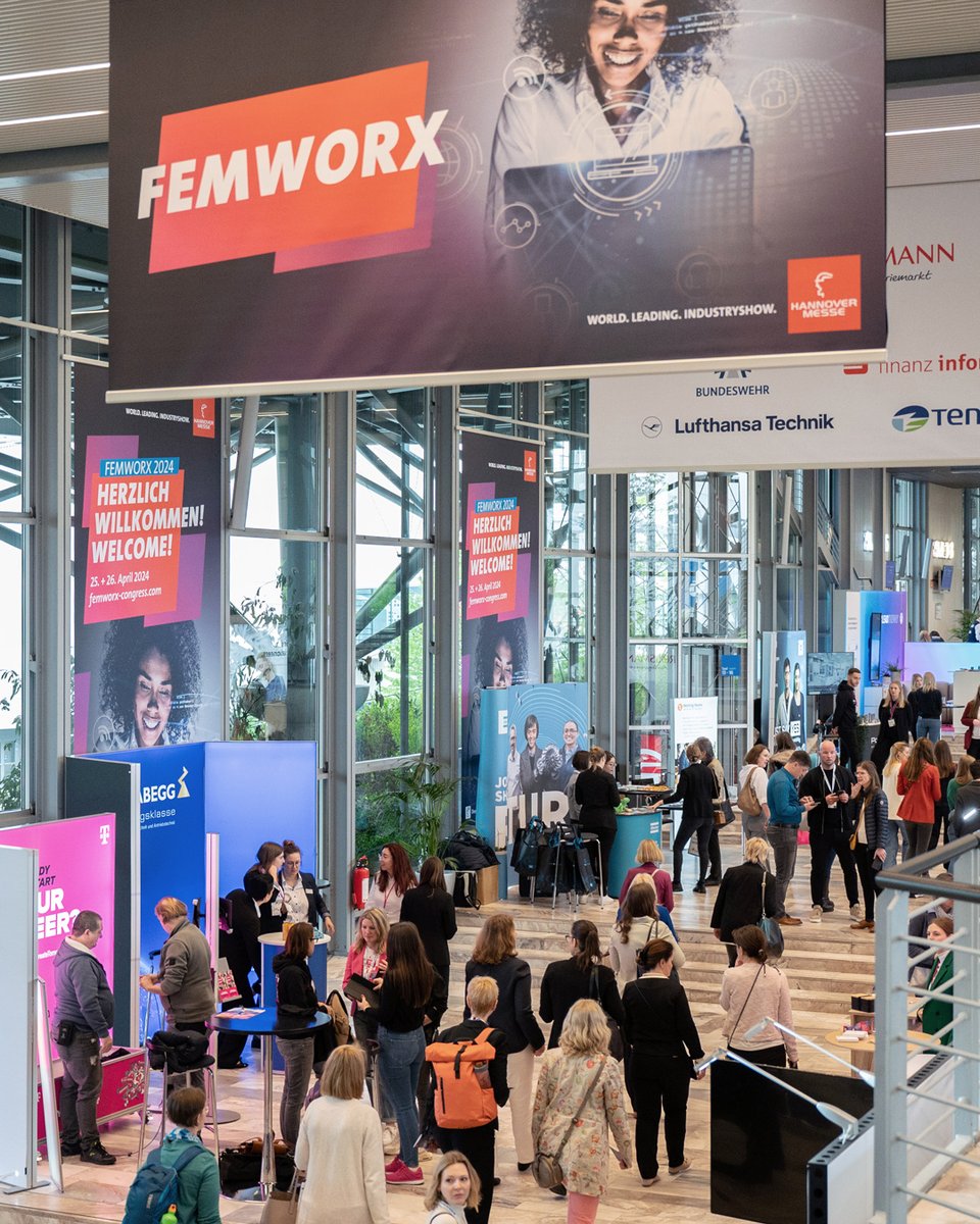 We’re so proud of our #FEMWORX initiative and have gathered here some impressions from this ultimate career congress for women. Couldn’t make it to Hannover? Watch the live broadcast here: fcld.ly/cos17lq #HM24