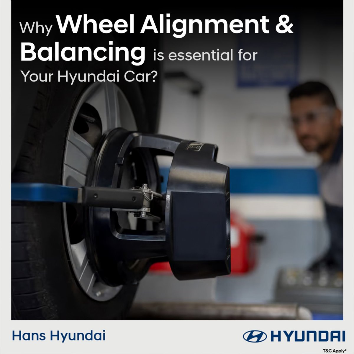 Keep your Hyundai running smoothly with proper wheel alignment and balancing!✨

It's the key to stability, tire longevity, and fuel efficiency. 

#CarCareTips