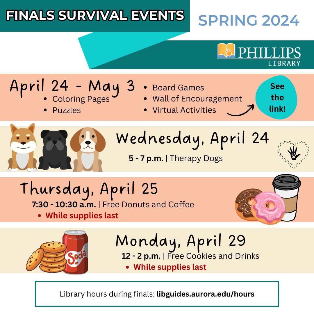 Aurora University Phillips Library tweet media