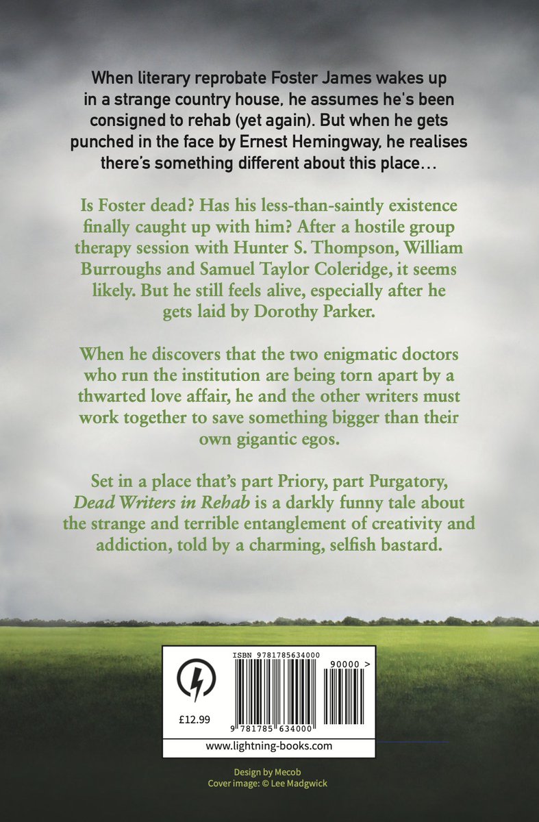 And calling Wilkie Collins fans: the author of The Woman in White is one of the Dead Writers in Rehab too. What finer tribute in his bicentenary year!