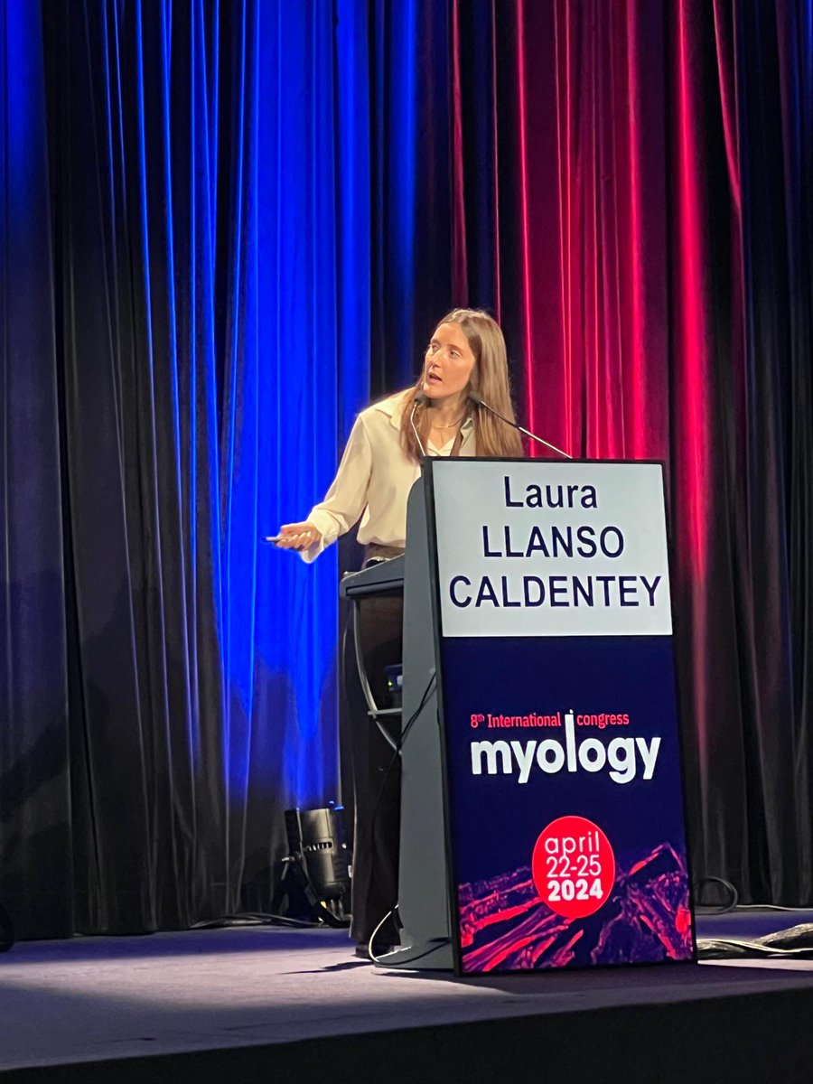 NMDSantPau's tweet photo. 👩🏻‍🔬🔬 Oh là là! Check out the presentation of Dr Laura Llansó in the #Miology2024 meeting in Paris🇫🇷, on anti-HMG-CoA reductase necrotizing myopathy in statin- naive very young patients and the association with HLA-DRB1*11:01, in the absence of gene mutations.

👇🏿👇🏿 https://t.co/3dFPz3nSYa