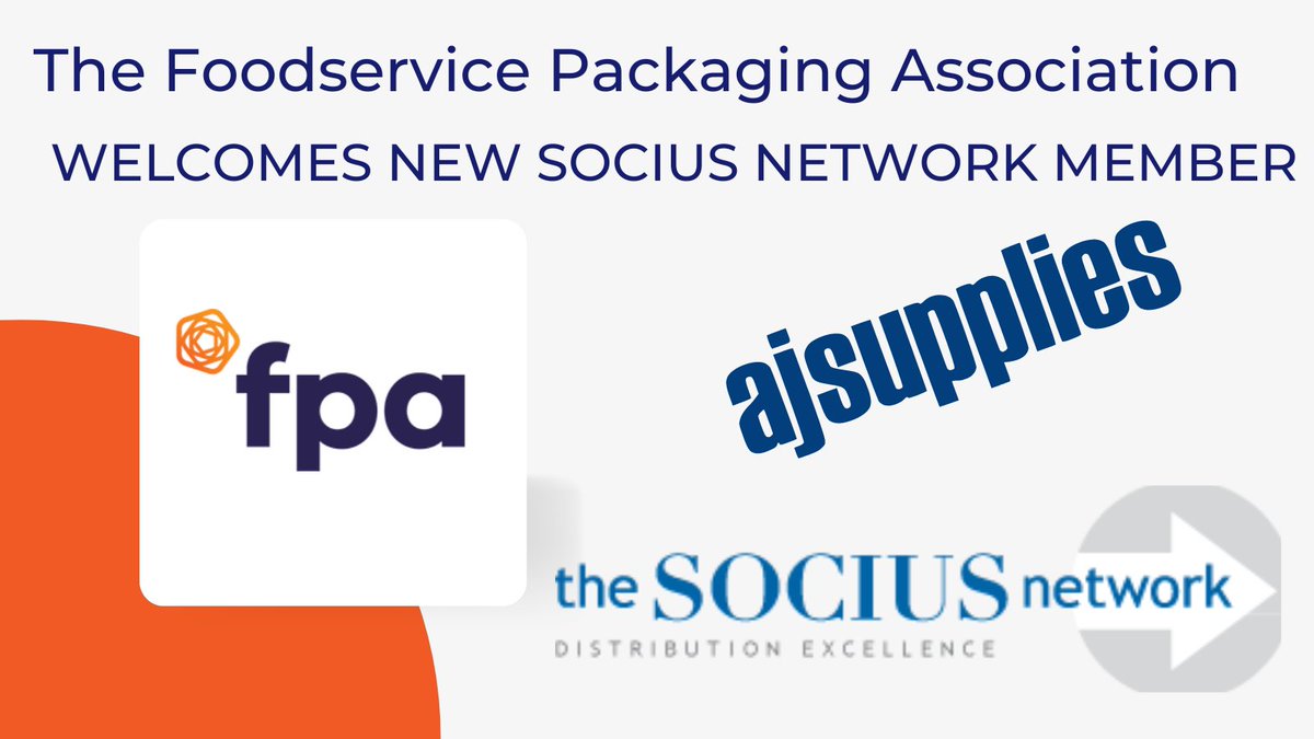 A warm FPA welcome to @ajsupplies – joining us as a new Socius Network member. For more information visit the company's website here: ajsupplies.co.uk