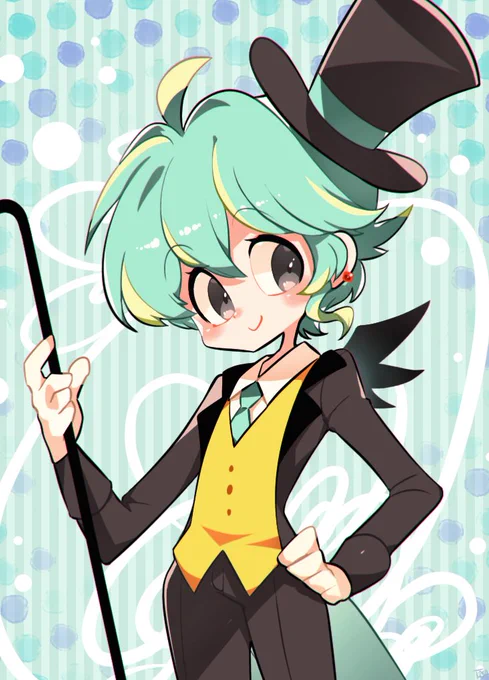 弊創作で一番お気に入りのOCというと、実はノーサーさんが最もフェイバリットなんです名前から設定までかなりこだわっている子なので、いつかイケメンに仕上げてやりたいなぁと思っています(切実) 
