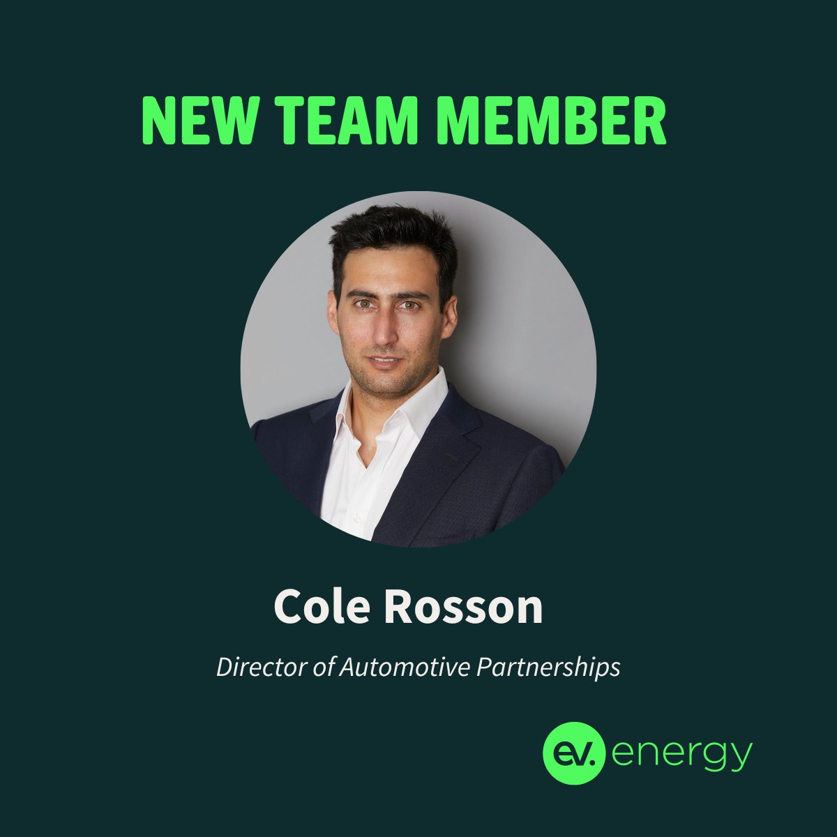 🚗⚡️ We’re delighted to welcome Cole Rosson as Director of Automotive Partnerships

Ready to monetize your vehicles to benefit drivers, the grid, and the planet?

Book a meeting with Cole today to learn more 👉 bit.ly/3Wa2lMD