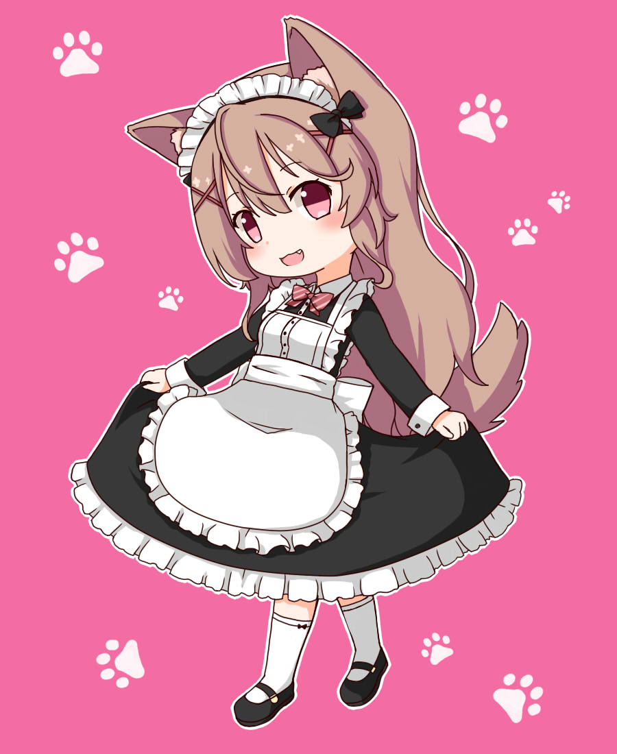 「メイドちゃこちゃん #ちゃこの絵本」|モノ🍎 C100Boothで販売中のイラスト