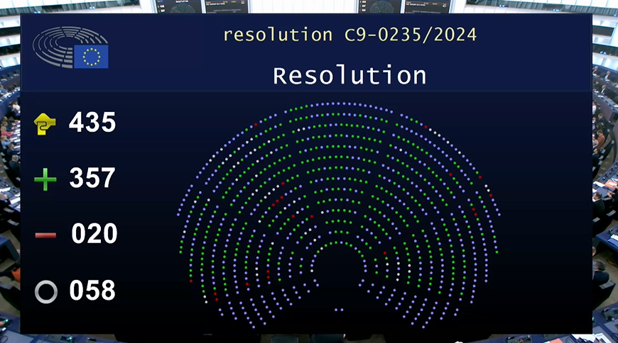 🔴BREAKING NEWS: For the first time, the European Parliament calls for the snapback of all UN sanctions against Iran. This is a dramatic policy change!

The EP also reiterates its call to:
▪️ List the IRGC as terrorists
▪️ Disarm Hezbollah & list it in its entirety as terrorists