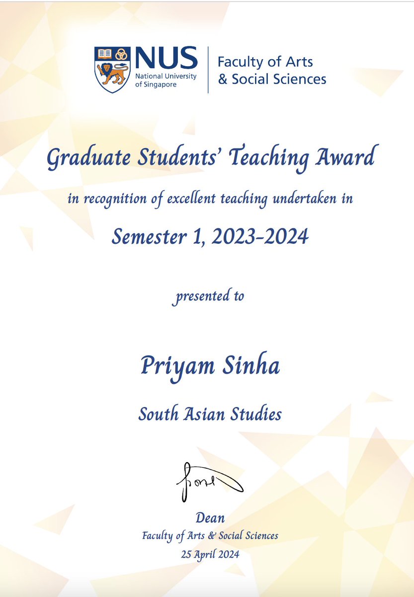 Just when I spiralled into thinking that academia is about getting used to rejection(s), a little something knocked on my door. #AcademicTwitter #PhDONE #jobhunt #blessed!