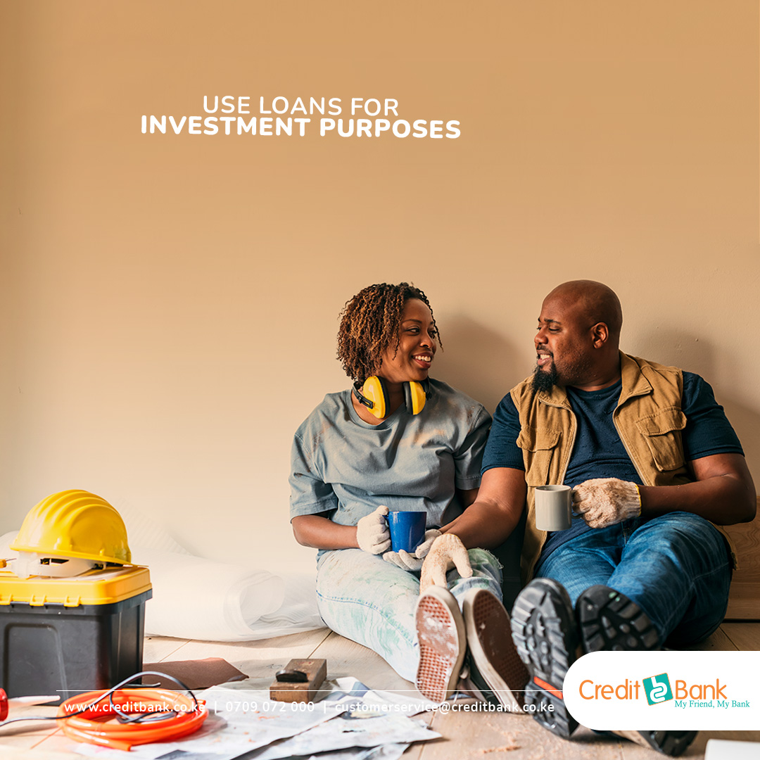Use credit wisely for investments like education, home improvements, or business. Explore our Secured Loan options today! Contact us at 0709 072 000 or email customerservice@creditbank.co.ke 

#SmartLoans #YourFriendYourBank