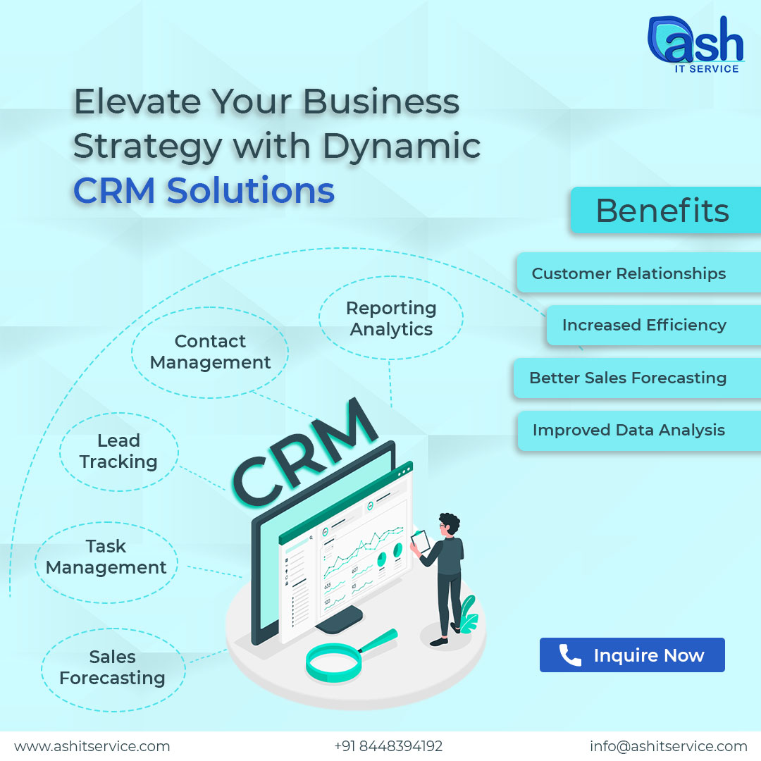 Revolutionize Your Business with Our Dynamic CRM Solutions!

#DynamicCRM #BusinessTransformation #CustomerExperience #ContactUs #DigitalInnovation #CRMSystems #DataAnalytics #DigitalTransformation #CRMSoftware #CloudCRM #ASHITService