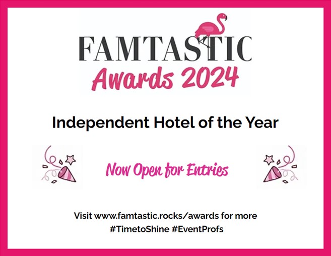 Inspire the industry #eventprofs as it's your #TimetoShine with the #Famtastic Awards. Enter for free online today
famtastic.rocks/awards