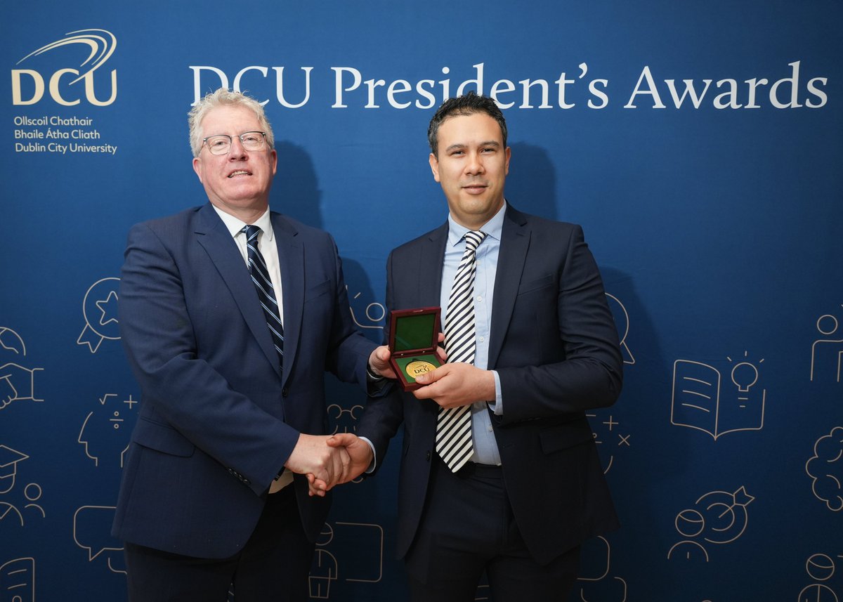 🎉 Congratulations to this year's recipients of the President's Awards for Research 🎉 Prof Nicholas Dunne from the School of Mechanical and Manufacturing Engineering Dr Louise Hopper from the School of Psychology Dr Danny Marks from the School of Law & Government