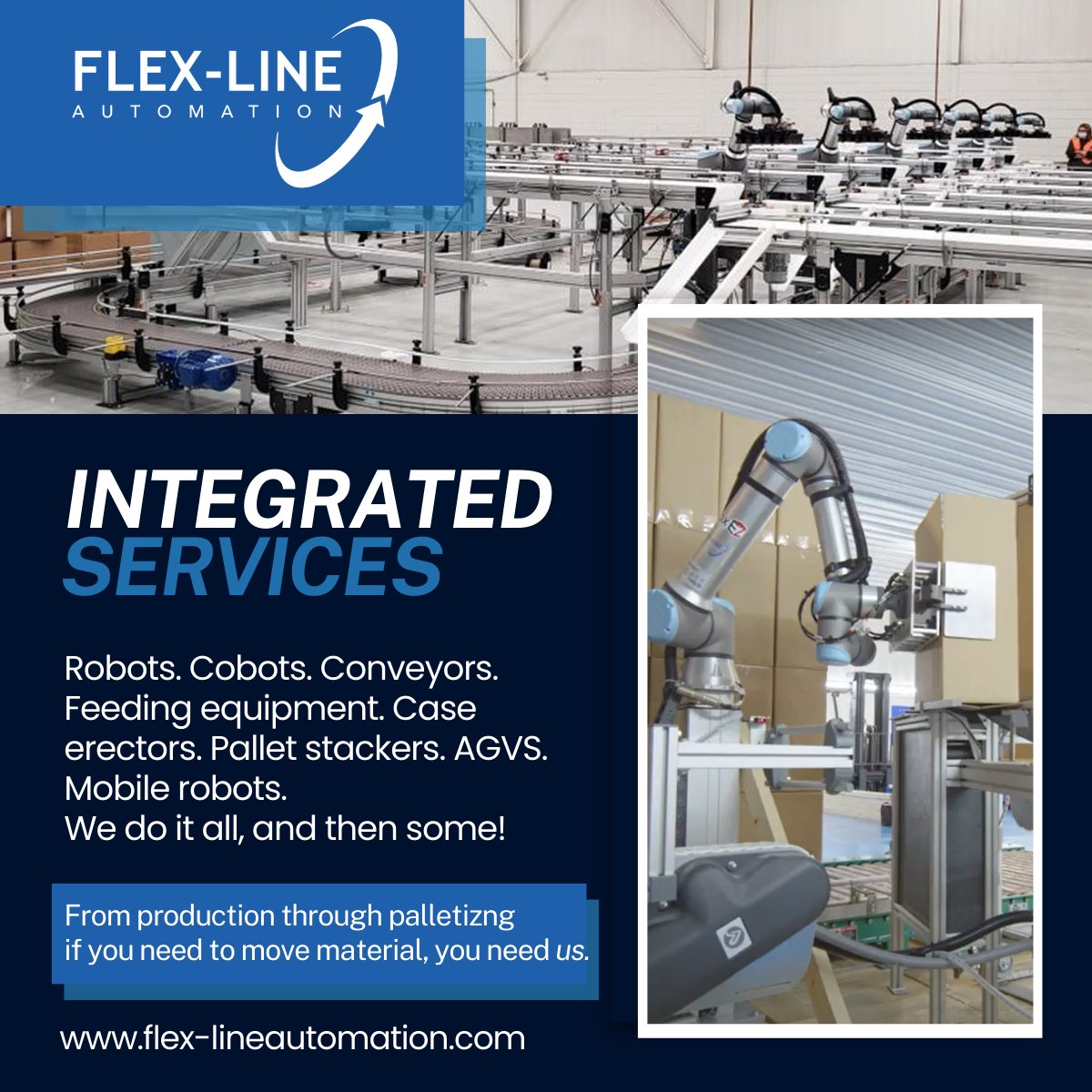 Working with a #integrator means expert, solutions with a single POC—streamlining your project, reducing risks, & saving you time & money. Let us handle the headache!

#integration #factoryautomation #makeyourlifeeasy #automationsimplified #solutions #productionthroughpalletizing