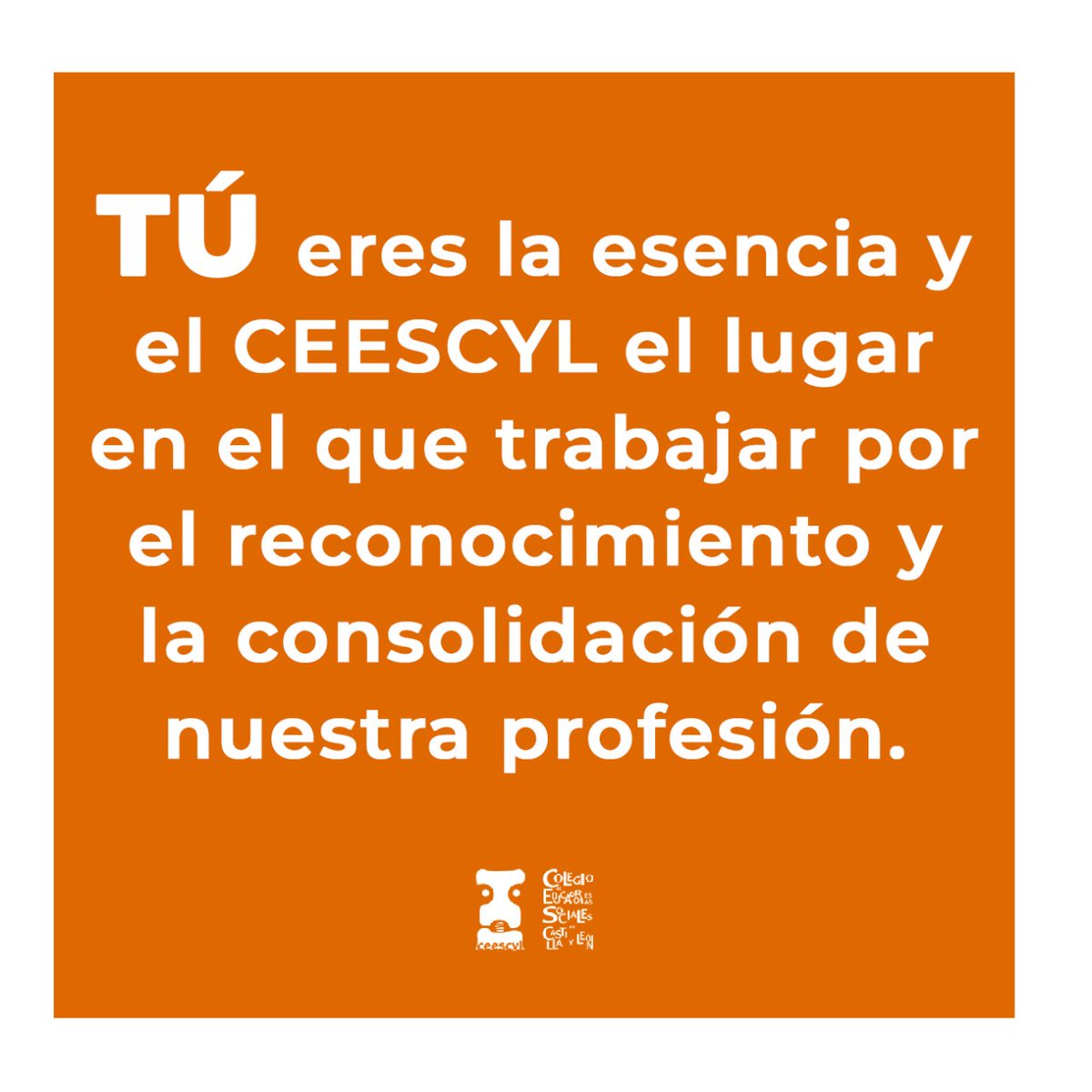 🤩 Todos y todas hacemos el Colegio y, por supuesto, hacemos EDUCACIÓN SOCIAL. ✨

#EducaciónSocial #ceescyl #eduso #edsocial