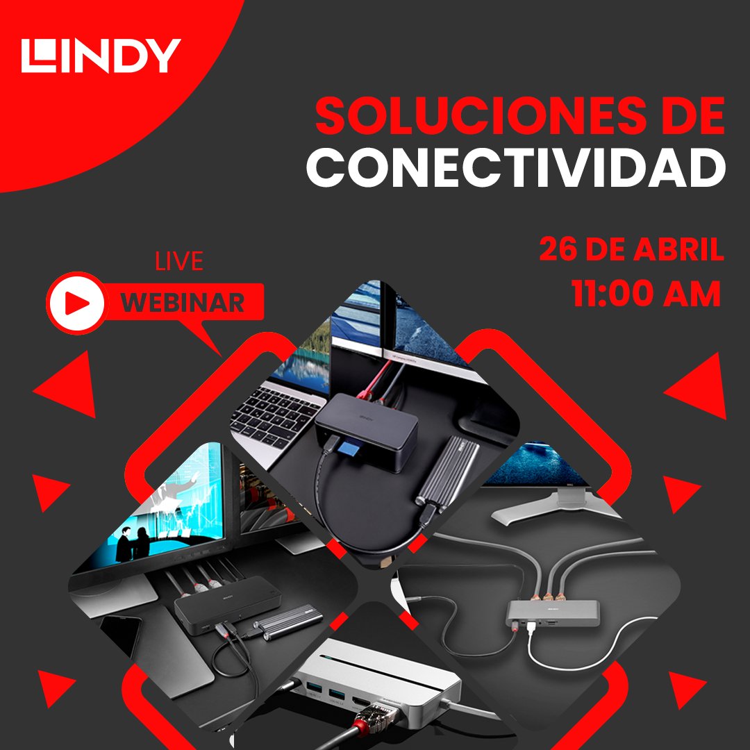 🔌✨ ¡Descubre el Futuro de la Conectividad con Lindy! ✨🔌

🚀Mañana 26 de abril, a las 11:00h, prepárate para cambiar tu forma de ver y usar tus dispositivos. Lindy te invita a un exclusivo webinar donde desvelaremos soluciones extraordinarias.

👉 Link: landing.infowork.es/lindywebinar