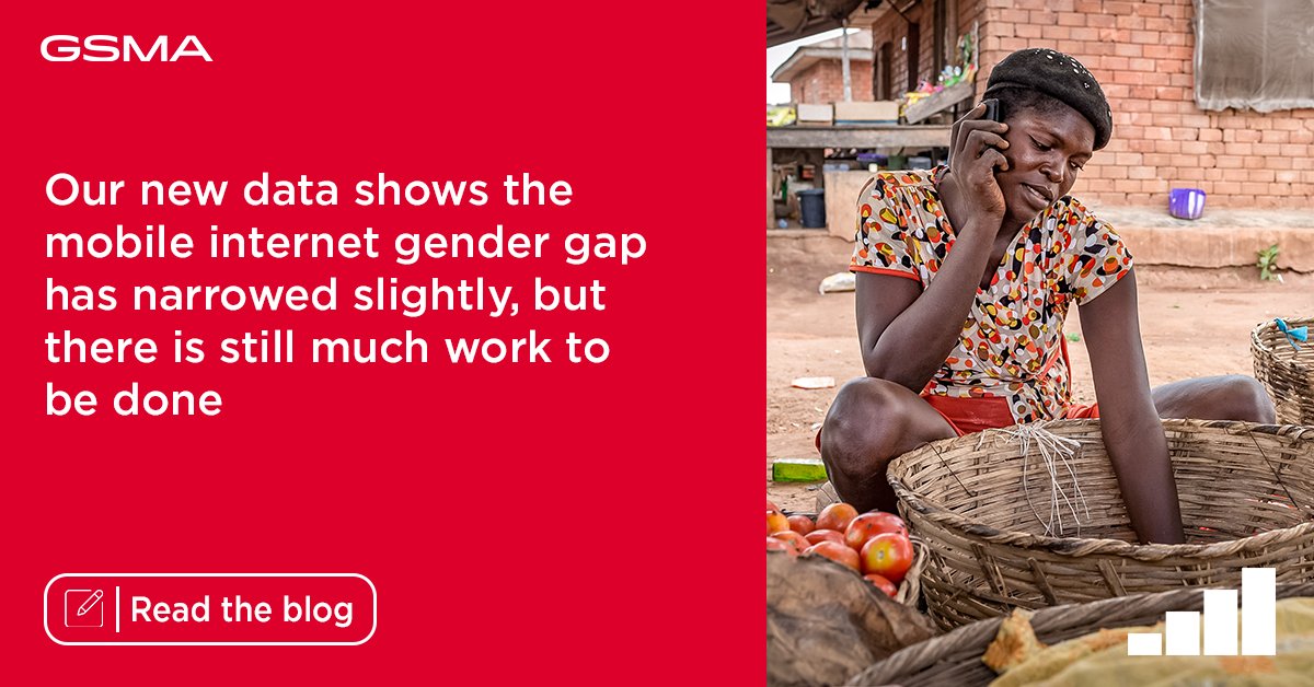 The latest data from #M4D shows that while there has been some progress in the last year, the gender gap in #MobileInternet remains substantial. We need informed, targeted action to drive #DigitalInclusion for women. Learn more 👉 bit.ly/4c6HGyA #IWD2024 #UKAid #Sida