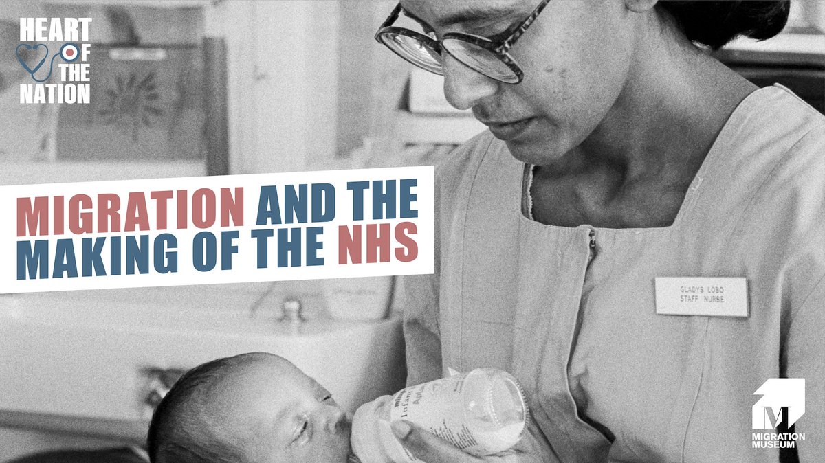 Have you explored #HeartoftheNation exhibition in South London yet? Visit us to learn about the personal stories of people who've come to Britain to work in the #NHS over the past 8 decades. Open until July 27 @MigrationUK