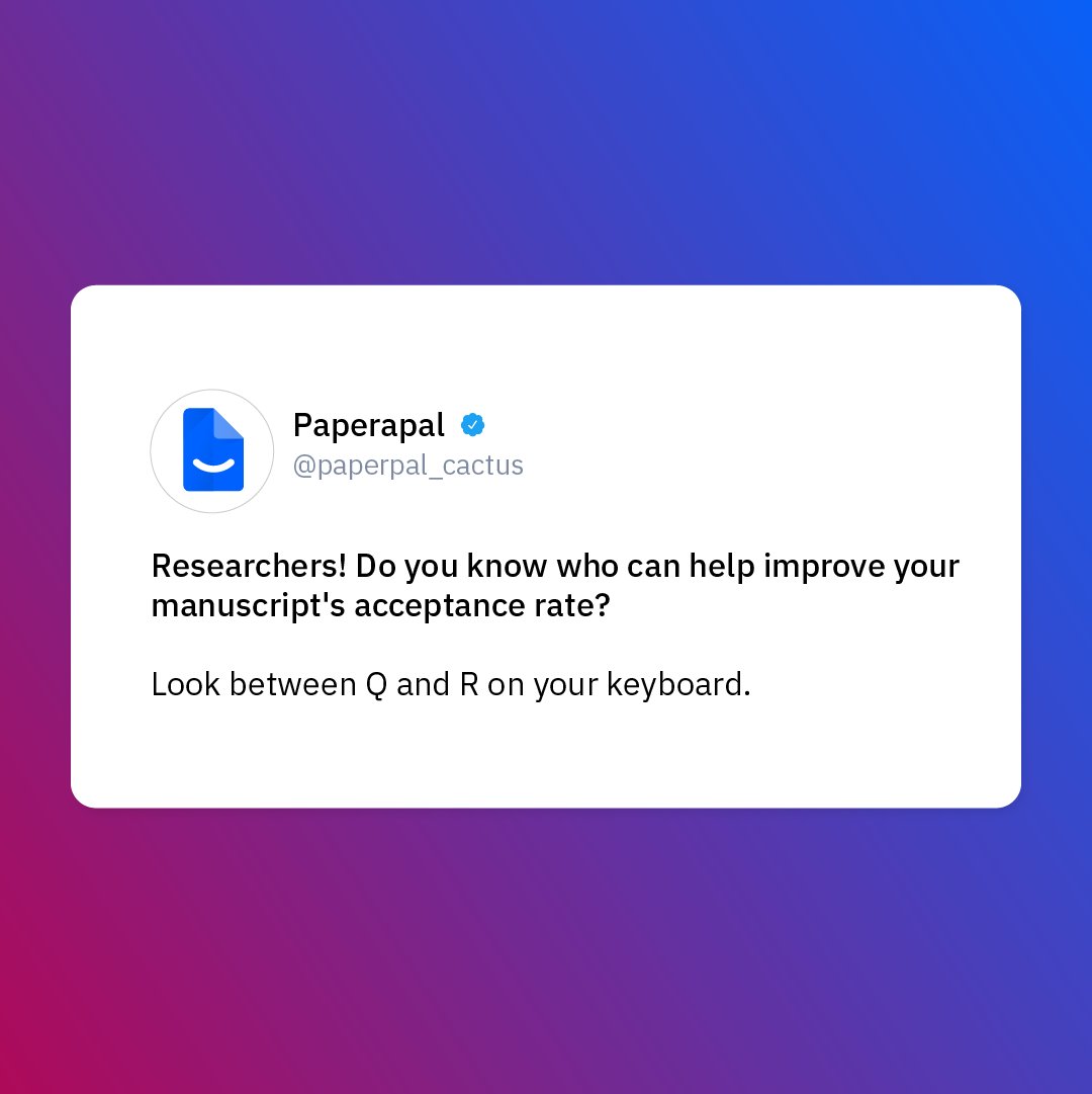 Just going with the trend 😊

#Keyboard #Keyboardtrend #researchers #research #phd #aitool #academia #academicwriting #writingtool #thesis #manuscript