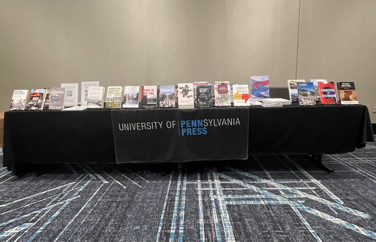 Are you attending @UAAnews's annual meeting in NYC? Stop by our table in the book exhibit today and tomorrow, or head to our #uaa2024 virtual exhibit page for 40% off with code UAA24 now through 5/24! site.pennpress.org/uaa-2024/
