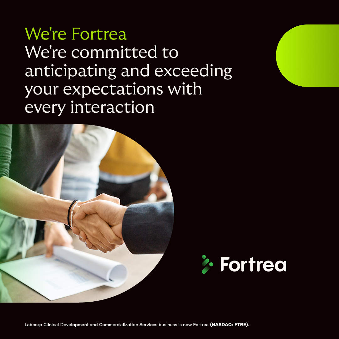 Your success is our sole focus – delivering on our commitments while promoting a culture of transparent collaboration and exceptional partnership. We are Fortrea. fortrea.com/?cid=Soc_Clk_B… 

#teamfortrea #CRO #clinicalresearch #clinicaldevelopment #patientaccess