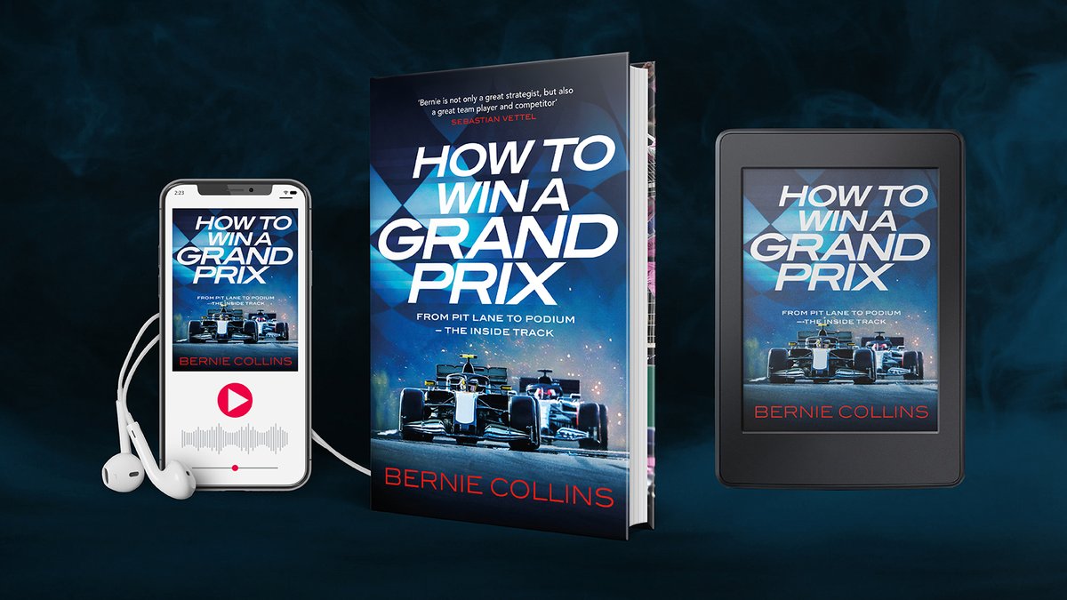 Only 4 weeks until my book How to Win a GP is published! Available for pre-order now. geni.us/HowToWinAGrand… #f1 #strategy