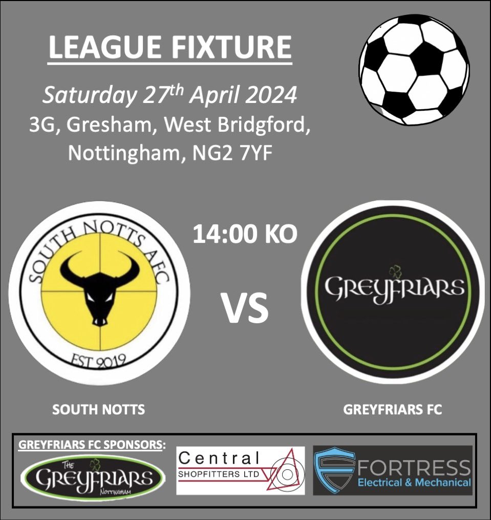 Another season is coming to an end… Our final league fixture is against South Notts at Gresham Sports Pavillion. Then we go on to out Cup Final against Stapleford Town Reserves. We are awaiting date and location confirmation from the NSL… so keep your eyes out! UTF 💚