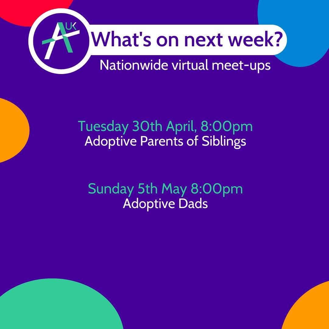 There are a couple virtual meetups taking place next week. Details of these and other groups are on our website. To join these and future meet-ups, log in and head to All Virtual Community Groups.