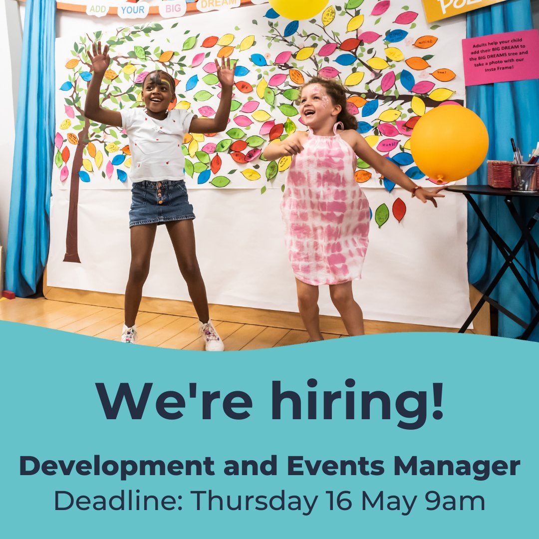 📣 Amazing person wanted! 📣 We're looking for a new Development and Events Manager to join our Development team. For more information, and to apply, check out our website >> polkatheatre.com/jobs/