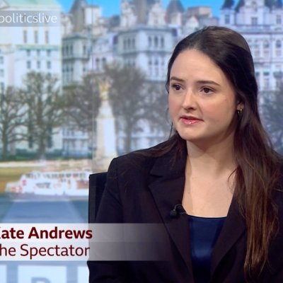 Kate Andrews is on the BBC again, she is on more than most of the presenters that the BBC employ, and her only qualification is Tufton Street clown. She used the lie that the State can't run business. NHS 2008-2013 most efficient Health Service in the world. #PoliticsLive