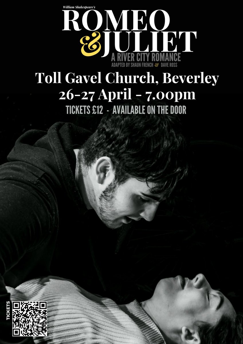 We open TOMORROW night at Toll Gavel United Church and Centre in Beverley. Tickets available on the door - just £12. Show begins at 7pm We also have Wolfy and Sam opening the Friday night show at 6.30pm with their amazing brand of folk music.