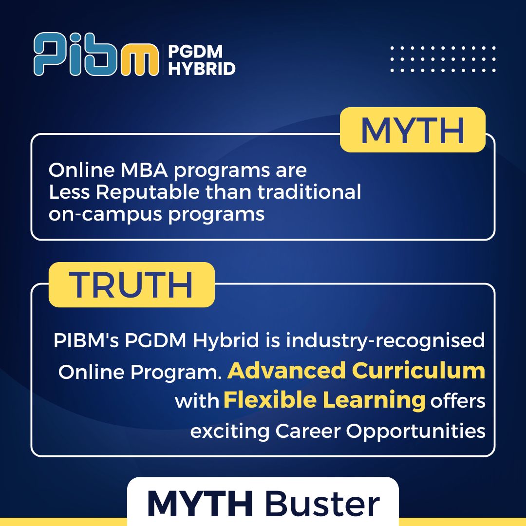 🎓 Debunking Myths - Online 💻 vs Regular 📚 MBA!

Discover the differences between New-age Online vs. Traditional Full-time Residential MBA Programs.

#onlinemba #mba #pgdm #pgdmhybrid #PIBM #facts #myths #mbaonline #onlinembadegree