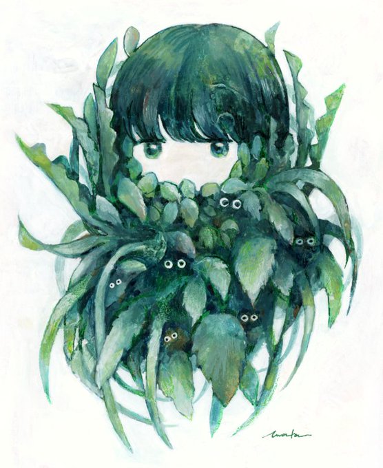 「黒髪 植物」のTwitter画像/イラスト(新着)｜4ページ目