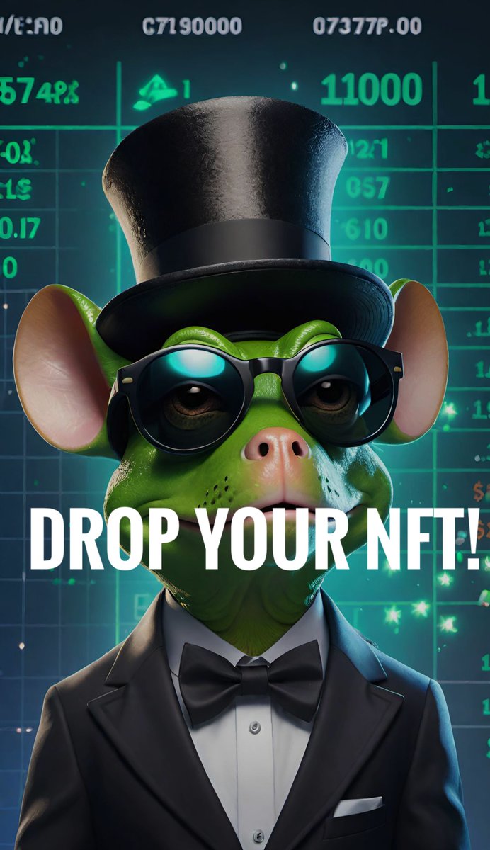 ❤️DROP YOUR NFT! ❤️
❤️FOLLOW-RETWEET❤️
Stay tuned for more updates and announcements as BILLI continues its journey towards mass adoption and mainstream recognition in the global cryptocurrency landscape! 
billionairebuddies6.wixsite.com/billionaire-bu…
🚀
#nft #nftart #collector #cryptocurrency #BILLI