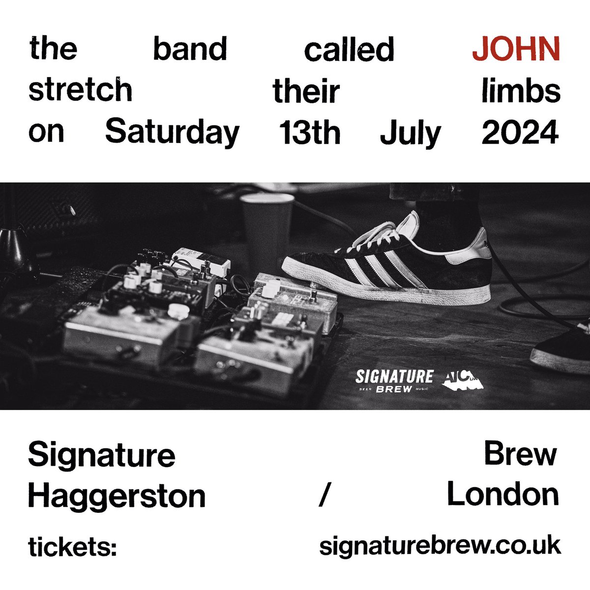 A fair share of the tickets for our special @SignatureBrewE8 warm-up headline have already flown the proverbial nest since this morning. You can still grab a spot HERE... JOIN US: tixr.com/.../events/joh…