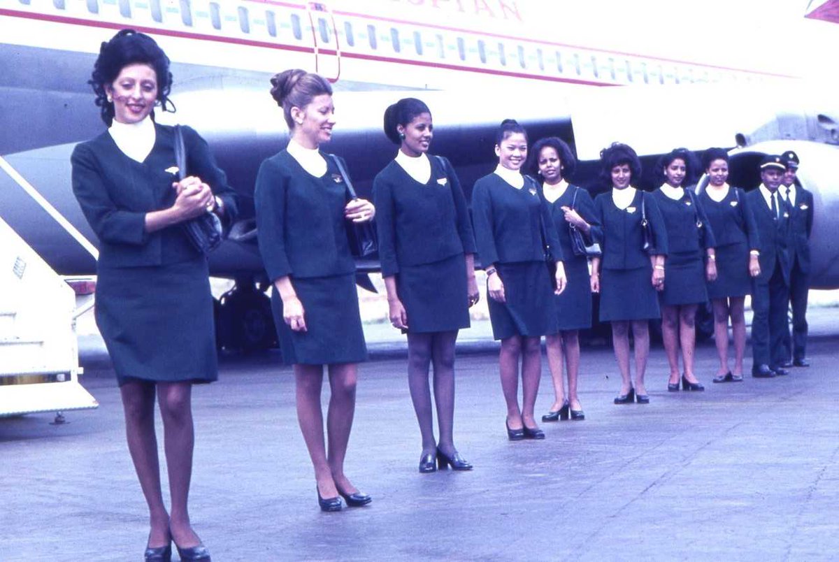 Smiles have always been on board!
#FlyEthiopian #throwbackthursdays #backintheday