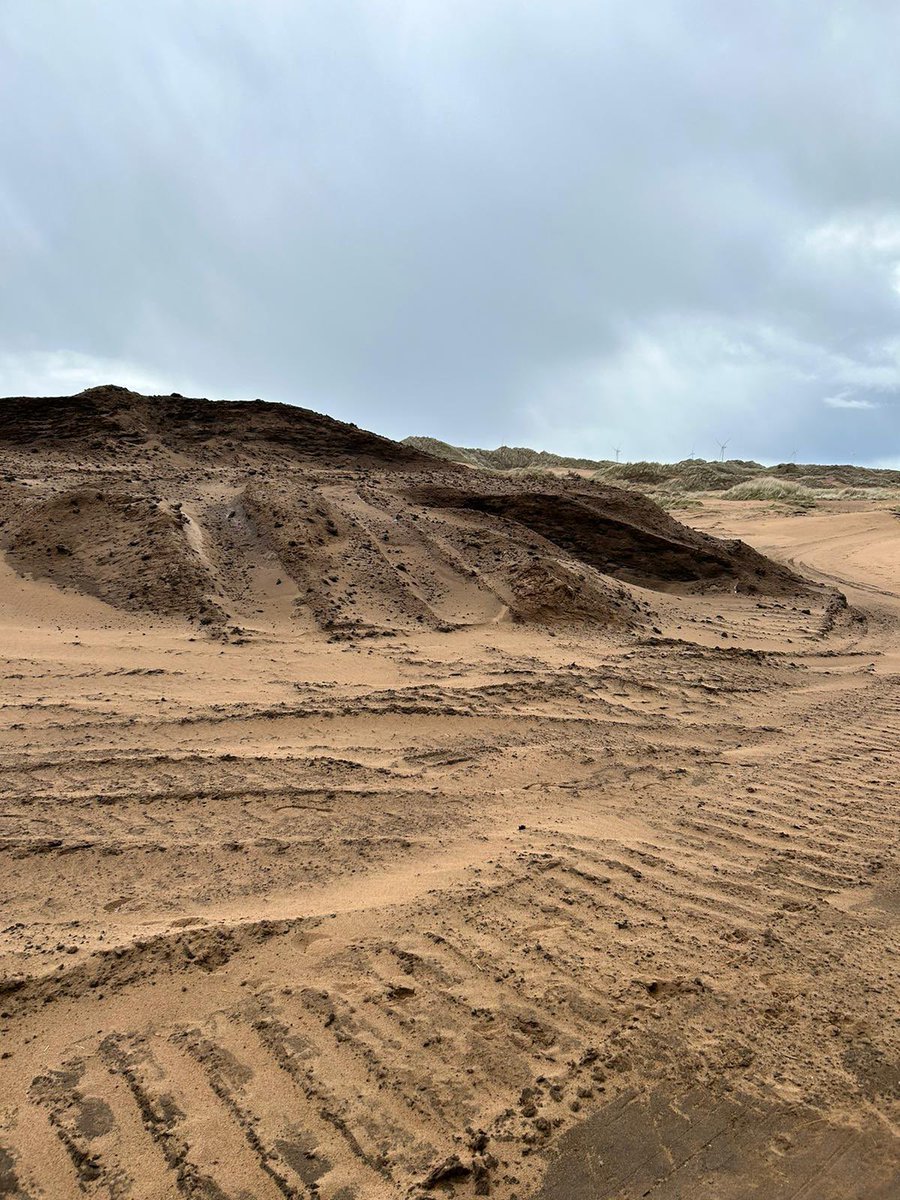 Trumps new course is being built on a huge area of sand dunes towards the car park at Balmedie beach. Who allowed this to happen and who benefited from the sale of land?