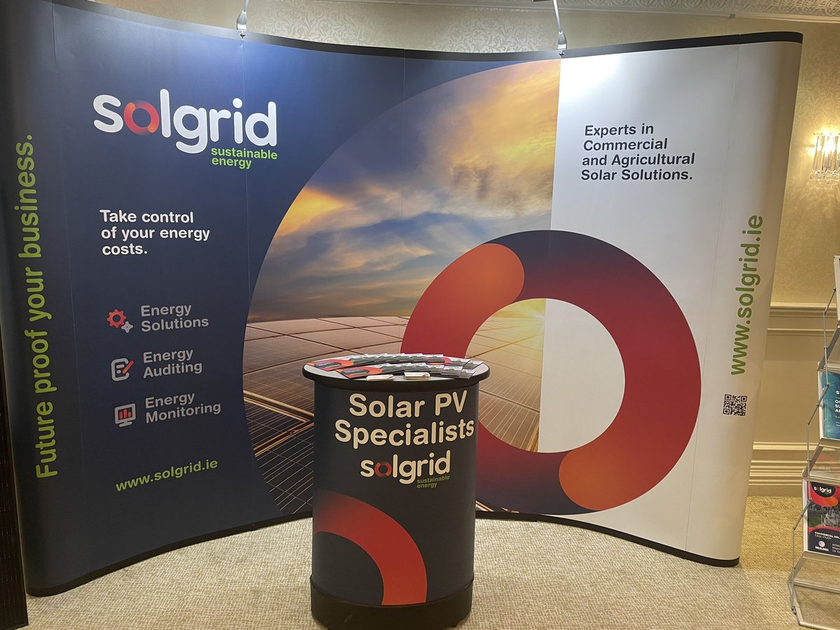 Just opened my last formal @GalwayChamber organised event as CEO at the @MenloParkGalway in p’ship with @Solgrid1 - great focus on the role of solar across business & community over the coming decade. #SustainableFuture