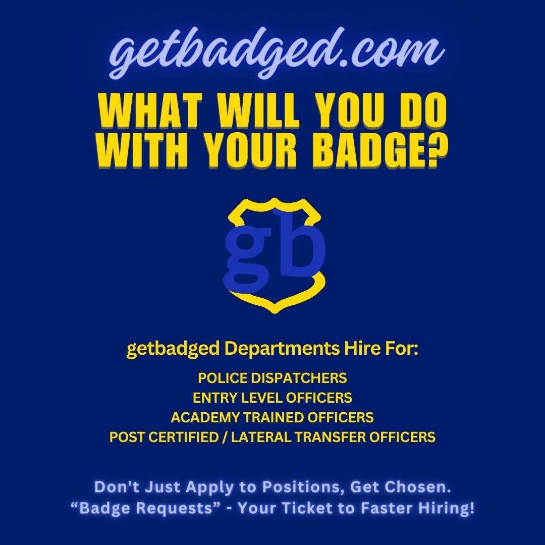 Revolutionizing how hiring & getting hired is done - and done successfully! Have you gotten badged? Check out our growing portfolio of departments seeking qualified, motivated candidates just like you! #getbadged #police #policeofficer #hiring #gettingitdone #timeforchange